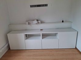 2 Mobili TV IKEA BESTÅ bianco 
