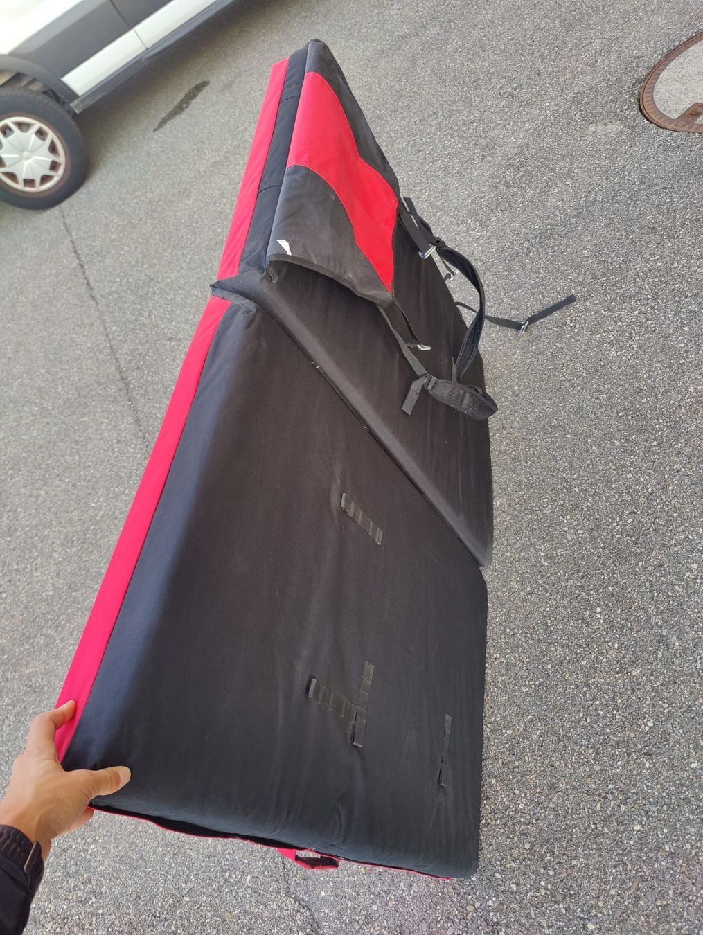 Bodenmatten: Bouldermatte LACD rot schwarz – Neu (gemäss Beschreibung) aus Wädenswil von Mirm1.0 2