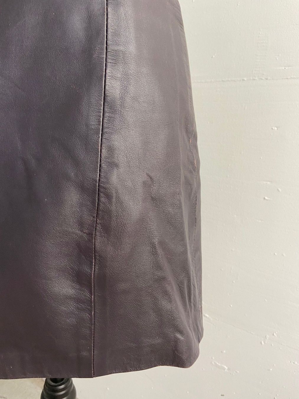 Gonne: Echtleder Rock High Waist – Usato da Zürich venduto da Eves.vintage.element 1