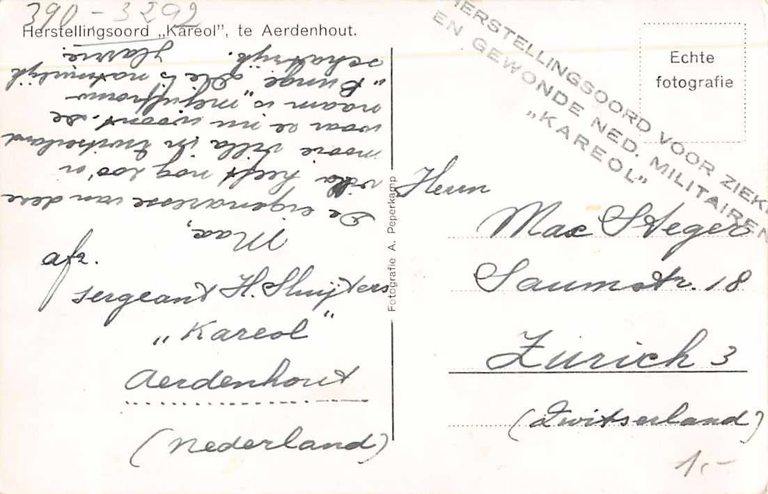 Cartoline postali: EXOTISCHE Ansichtskarten 2x Niederlande 1937 STEMPEL !!! – Usato da Lufingen venduto da TopAnsichtskarten 3