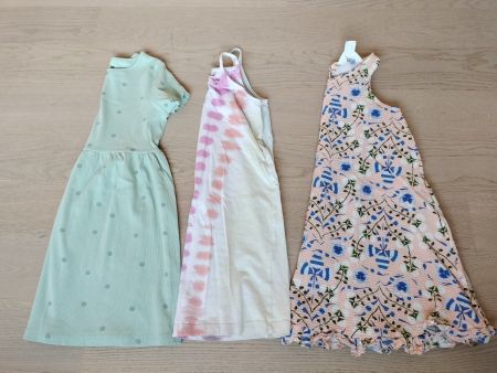 3x Sommerkleid Mädchen Grösse 122/128