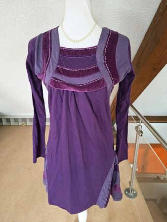 Boom Baba Kleid violett Grösse S/M Baumwolle neu