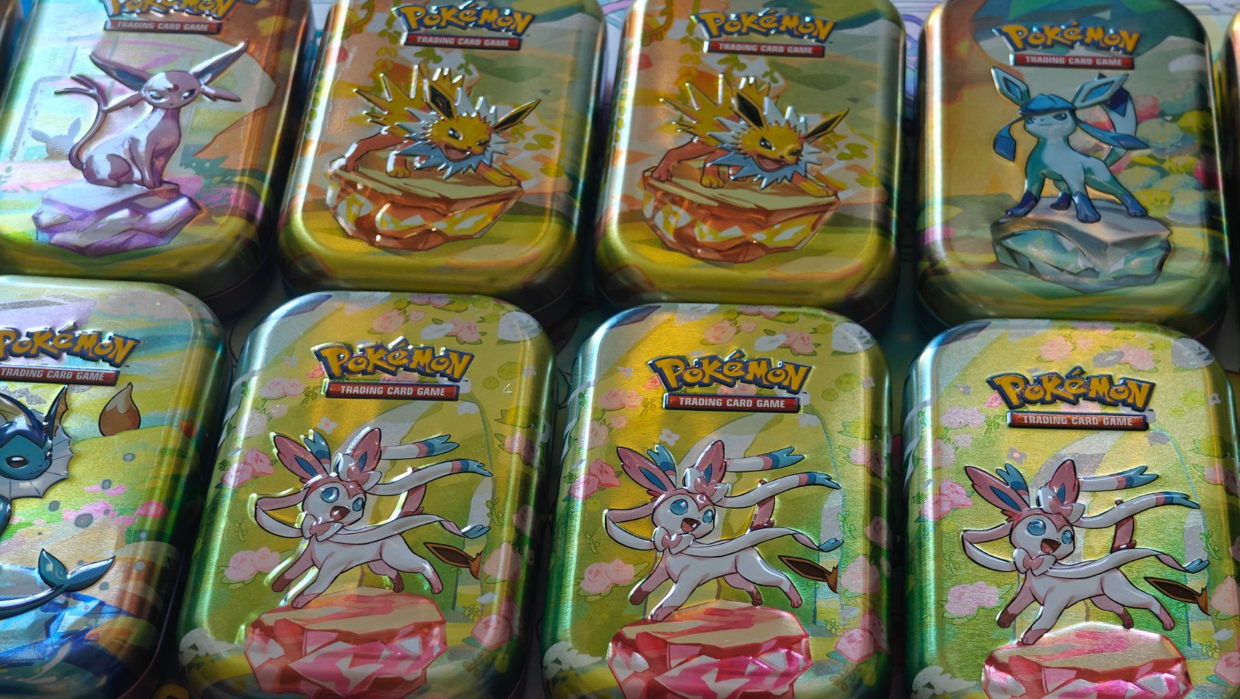 Pokémon Cartes à collectionner: 14 Prismatic Evolutions Mini Tins - Leer/Empty – Neuf (Voir description) à Zürich par cherizet 1