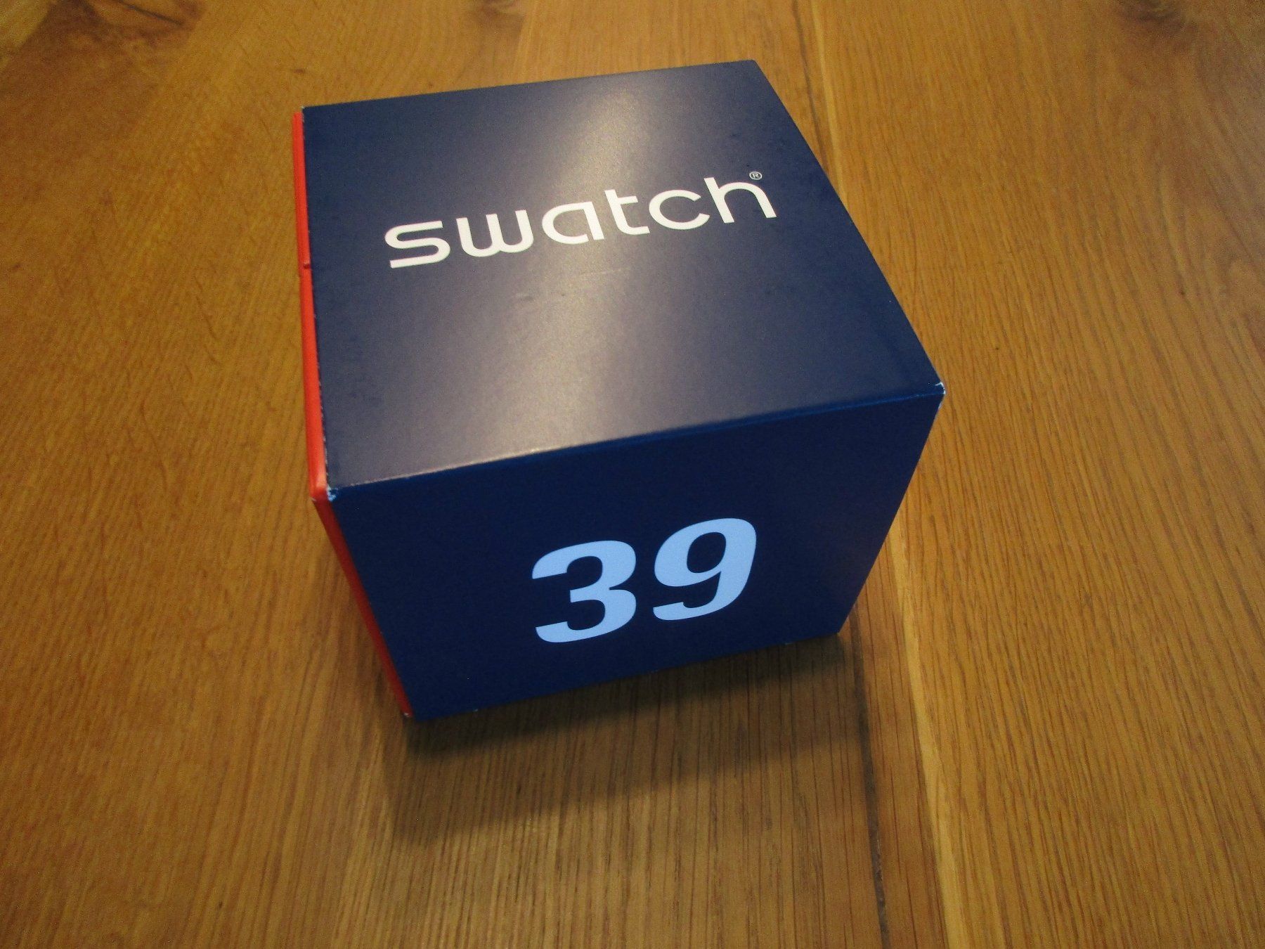 Swatch Montres: Swatch Tariff 39 quadratisch blau – Neuf avec emballage d'origine à Niederwil AG par Cembalo 3