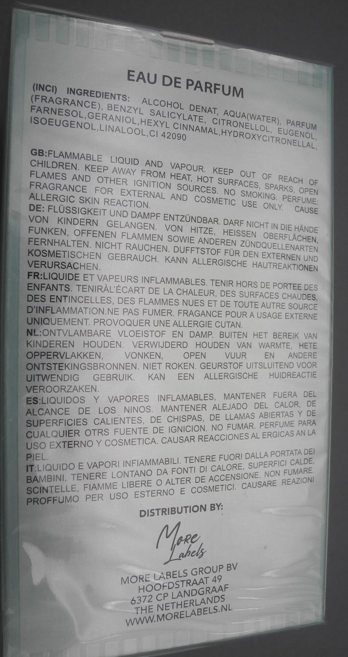 Parfums & Eau de Toilette: Blomicci Sentio Eau de Parfum 100ml, Nr. 89k – Neuf avec emballage d'origine à Kottwil par Crazyrolf 3