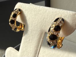 Vintage Ohrringe Clips Luxus Modeschmuck  