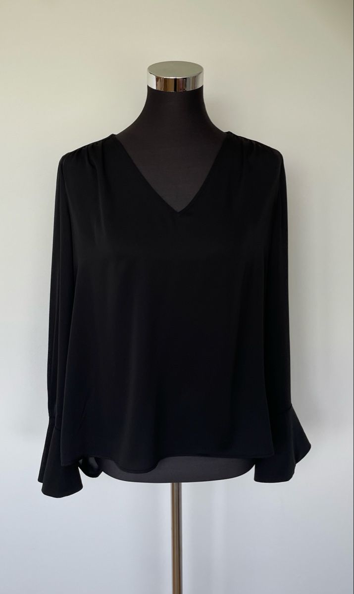 Mango Camicette: Edle, schwarze Bluse XS – Usato da Grenchen venduto da M_ina