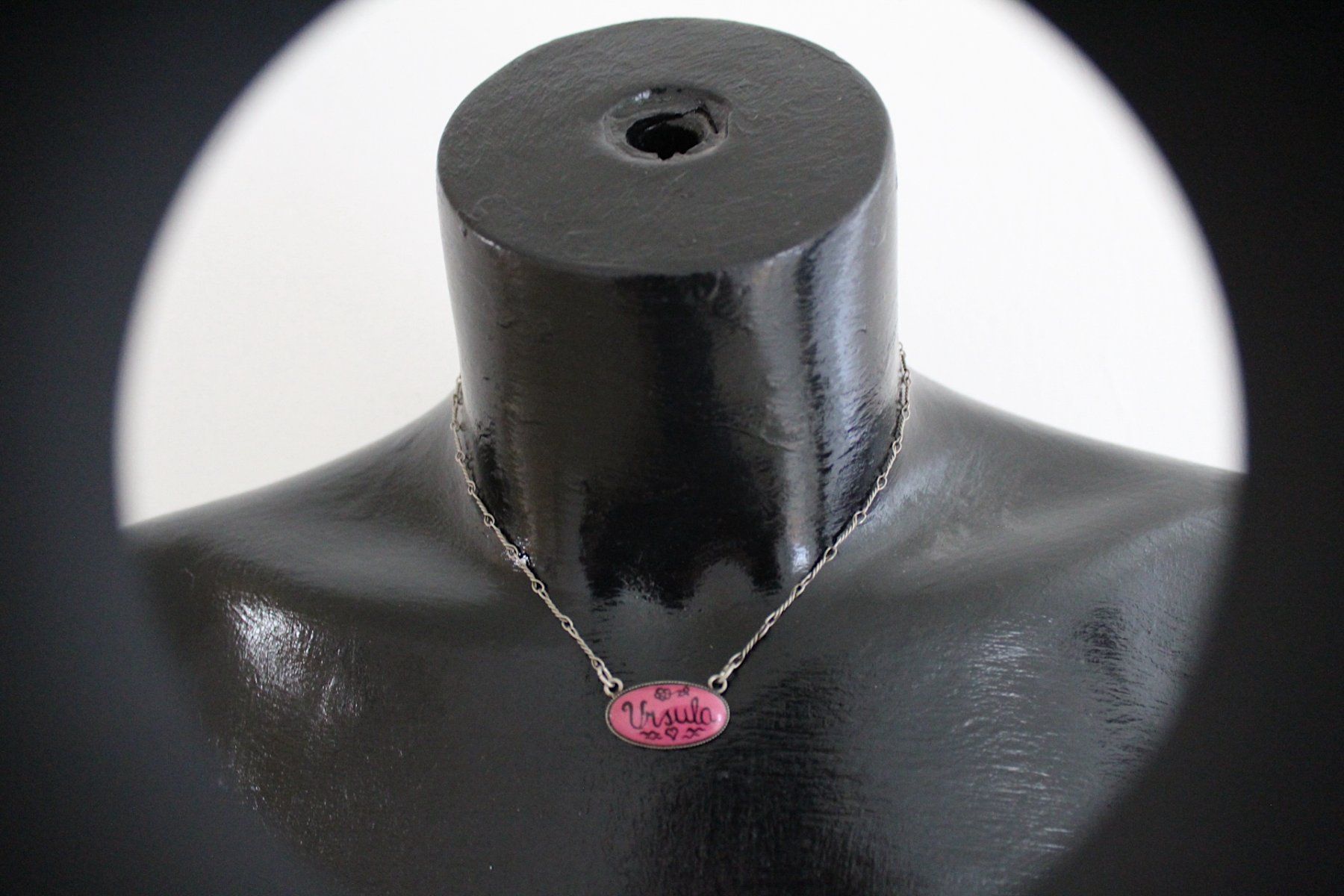 Catenine: Vintage Kette, Ursula, Trage Länge ca. 19.5 cm – Usato da Locarno venduto da madame-tus-sauds 2