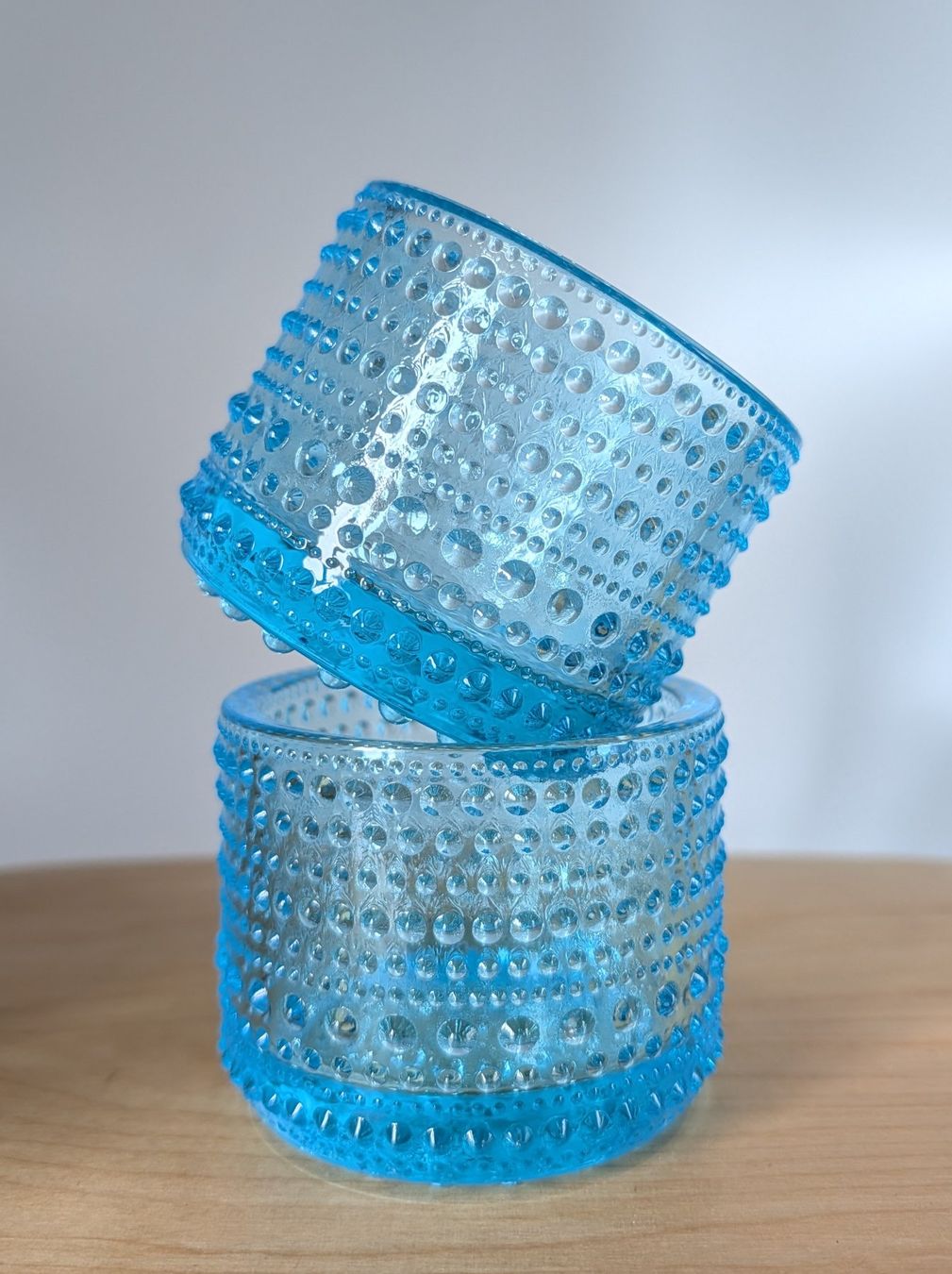Iittala Portacandele: Iittala Kastehelmi Teelichthalter Paar – Usato da Luzern venduto da mac_qh8h