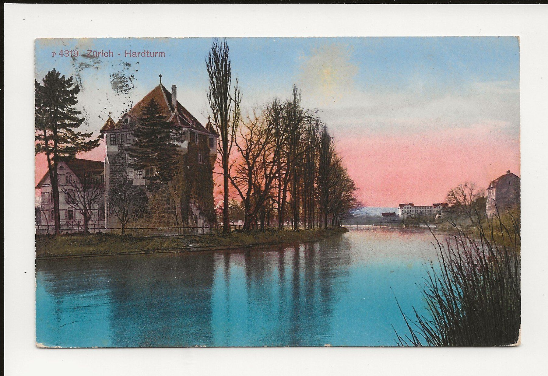 Cartoline postali: AK 1915 Zürich Hardturm – Usato da Greifensee venduto da 315WDO