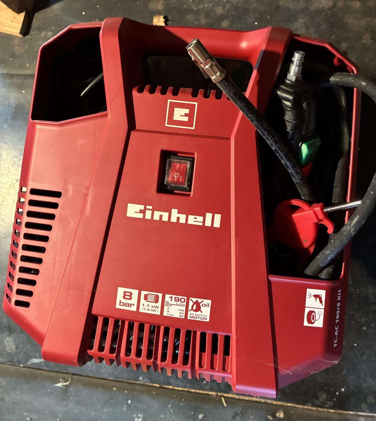 Einhell Compresseurs: Kompressor Einhell TC-AC 190/8 Kit – D'occasion à Oberkulm par Weberlisa 1