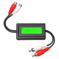 Cinch Entstörfilter Autoradio RCA Brummschleifenfilter
