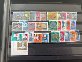 Pro Patria Lot auf Steckkarte gest. (R679)