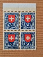 CH-PJ 4-er Block 1924 ** Zustand gemäss Bilder D1