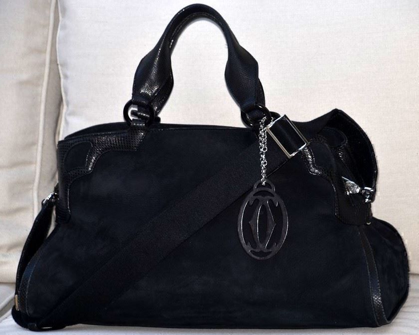 Cartier Borse da donna: Tasche / Sac Cartier nubuck, suède – Usato da Collonges venduto da Auganien 4
