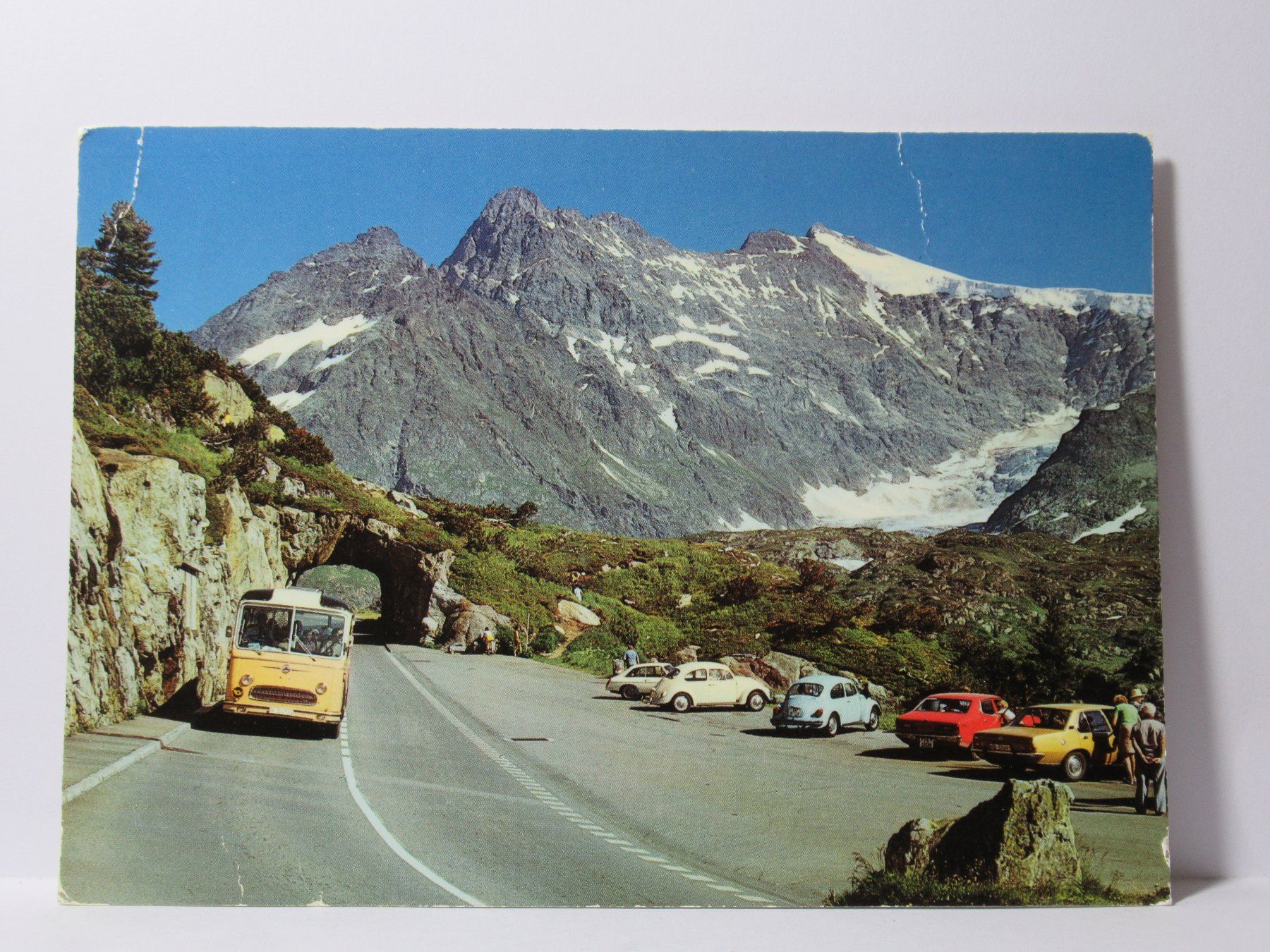 Ansichtskarten: Sustenpassstrasse , VW , 1988 – Gebraucht aus Grenchen von Bluemchen1900