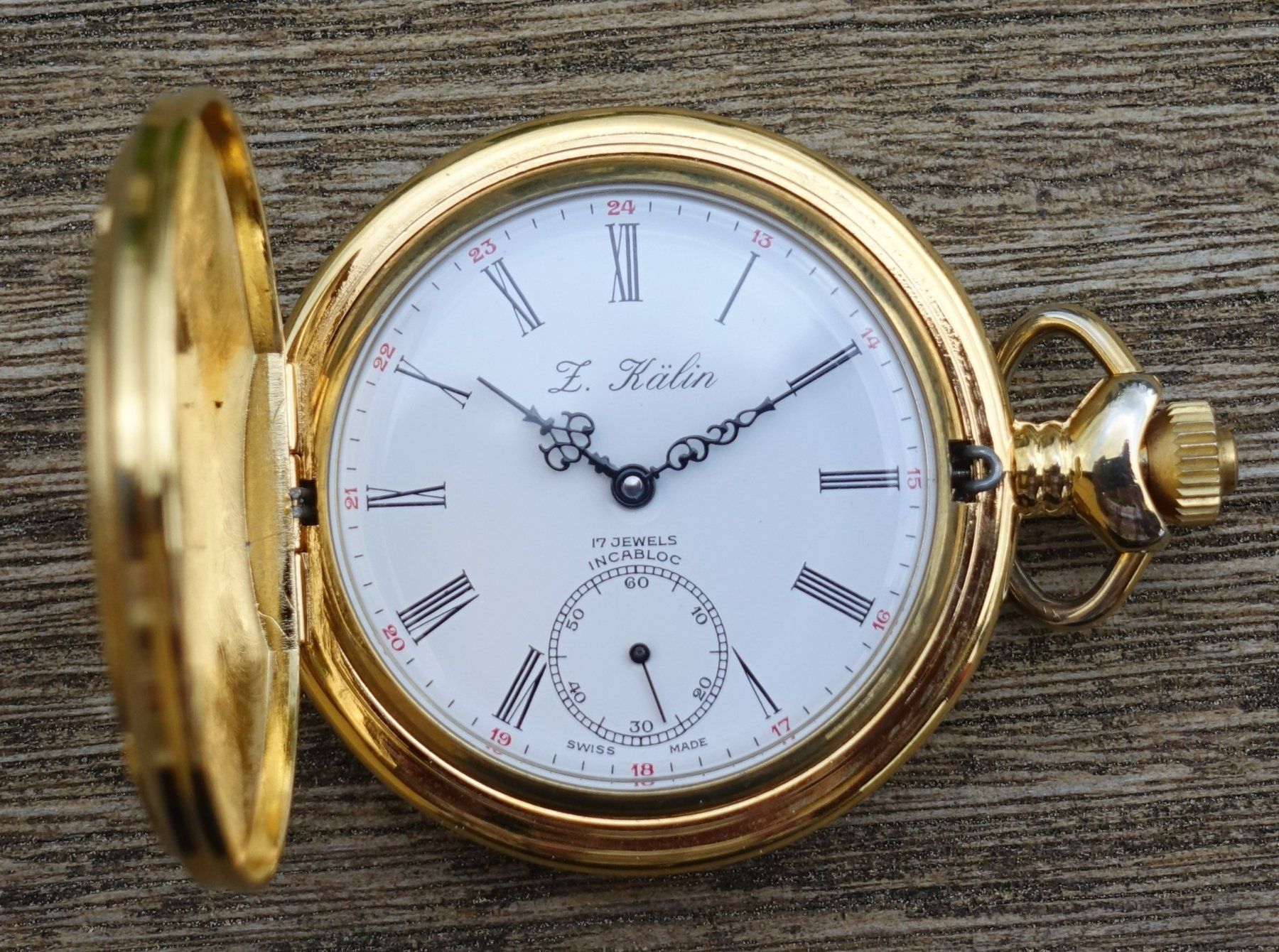 Orologi: Taschenuhr Kantons Polizei Thurgau – Usato da Einsiedeln venduto da Amselspitz49