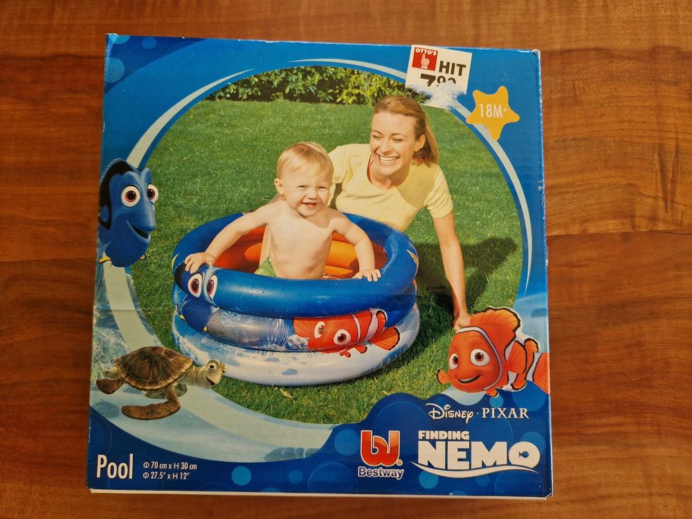 Produktbild von Kinderpool - 90/120/180 Cm, Nicht Aufblasbarer, Runder Swimmingpool, Faltbar, Tragbarer Familienpool, Tragbares Planschbecken, Für Jungens, Mädchen, Erwachsene, Familien, Haustiere, Outdoor