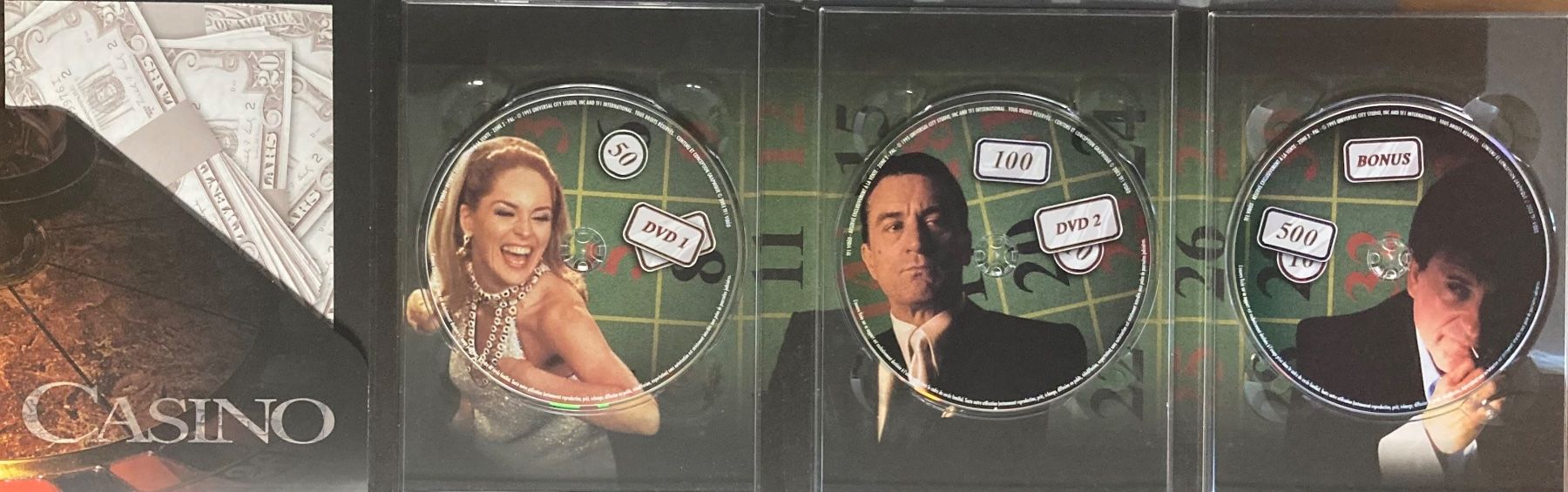 Tutti i DVDs: MARTIN SCORSESE - CASINO – Usato da Poliez-Pittet venduto da Newtown-Records 4