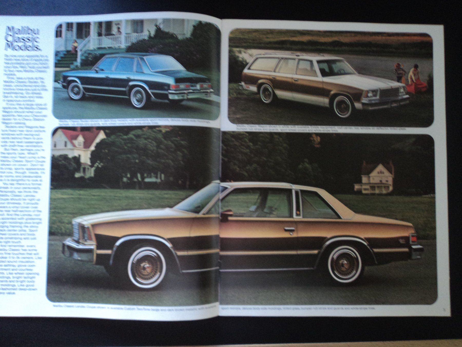 Chevrolet Documenti: Prospekt Chevrolet Malibu 1979 – Usato da Schwarzenburg venduto da modelCARama 2
