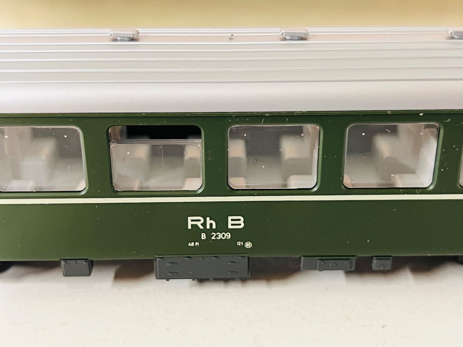 Bemo Modelleisenbahnen: Bemo 3254  RhB B 2309 Personenwagen – Neu (gemäss Beschreibung) aus Neuenhof von ludovicco 1