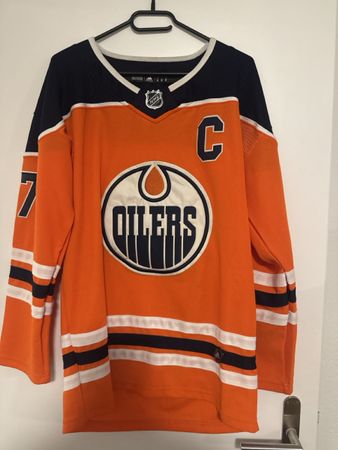 Adidas Edmonton Oilers McDavid Jersey, Grösse 46