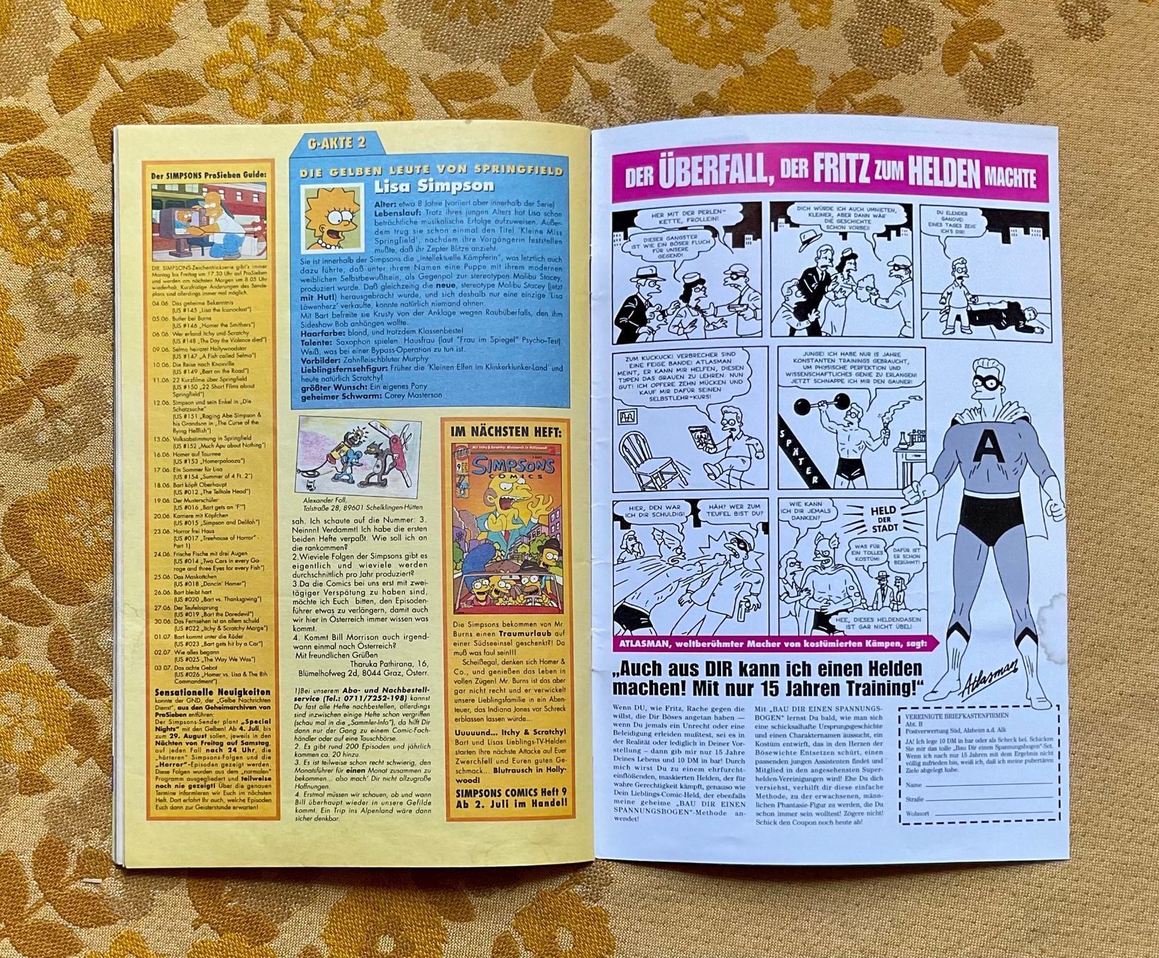 Comics: Simpsons Comics Heft Nr 8 von 1997 – Gebraucht aus Endingen von nathan05 8