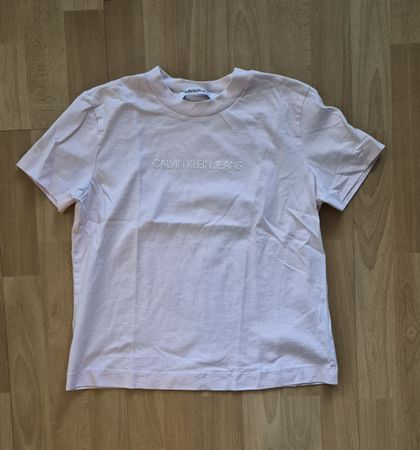 T-Shirt Calvin Klein Jeans rosa Gr. S