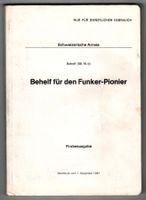 Behelf für den Funker-Pionier