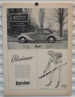 Werbung 1953 Armstrong Siddeley Automobil / Pelikan