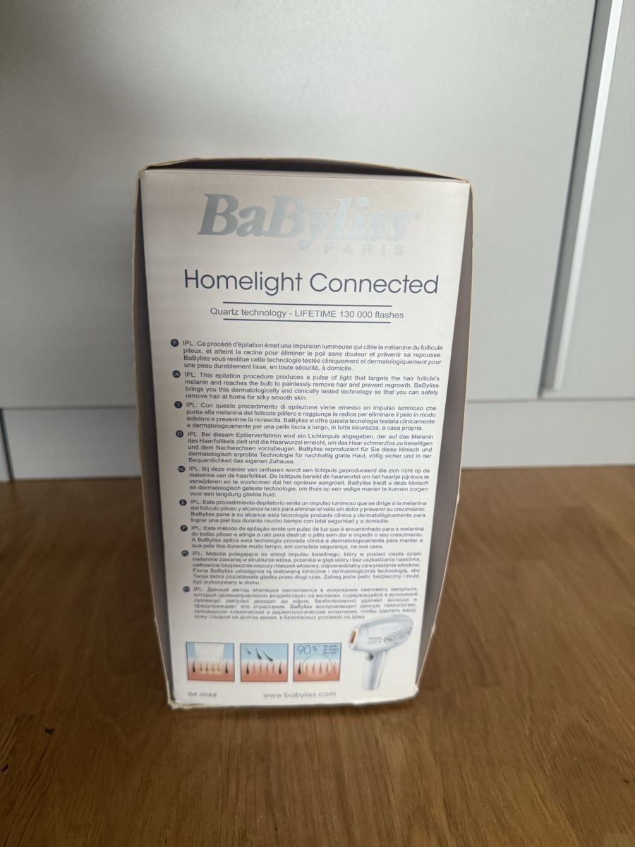 BaByliss Epiliergeräte: Babyliss Homelight Connected IPL Haarentfernung – Neu und originalverpackt aus Dietikon von ValeM. 5