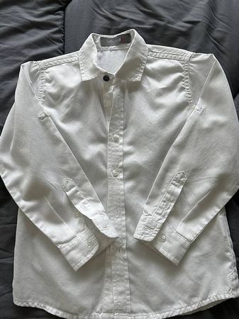 Camicia cerimonia "officina 51" taglia 5 anni puro cotone