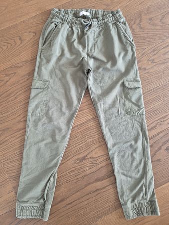 Kinder Cargohose MNG Grösse 164 cm olive Baumwolle