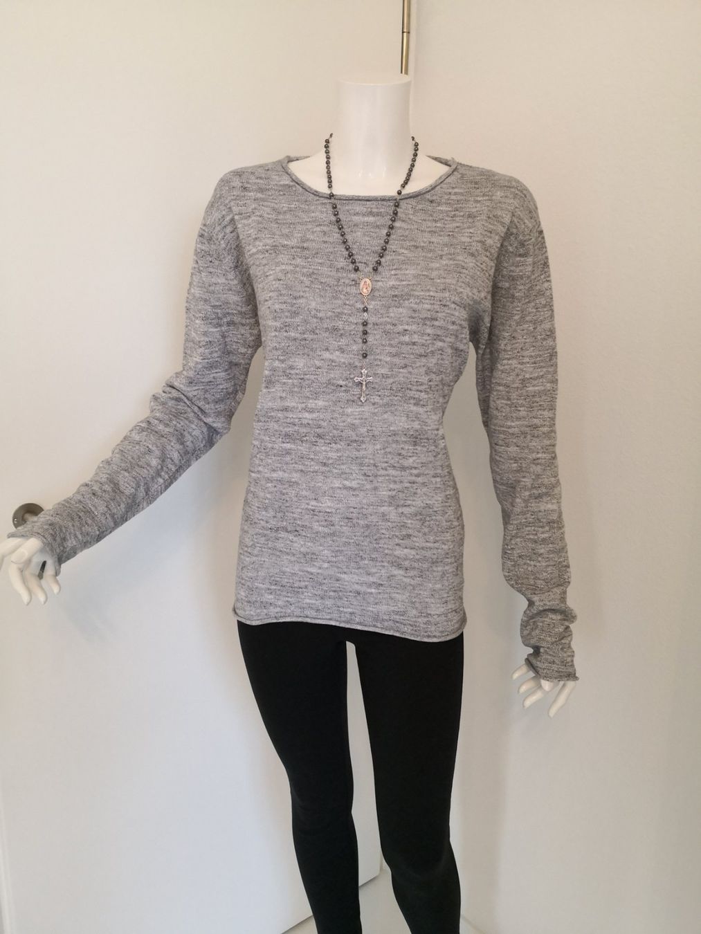 H&M Maglioni & Felpe: 🤩H&M STRICK-PULLOVER GRAU – Usato da Olten venduto da Naja-Twins-Twins 5