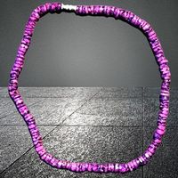 💜 Stilvolle Handgemachte Violette Halskette 💜💫