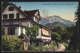 Schwarzenberg, Hotel und Pension z. weis