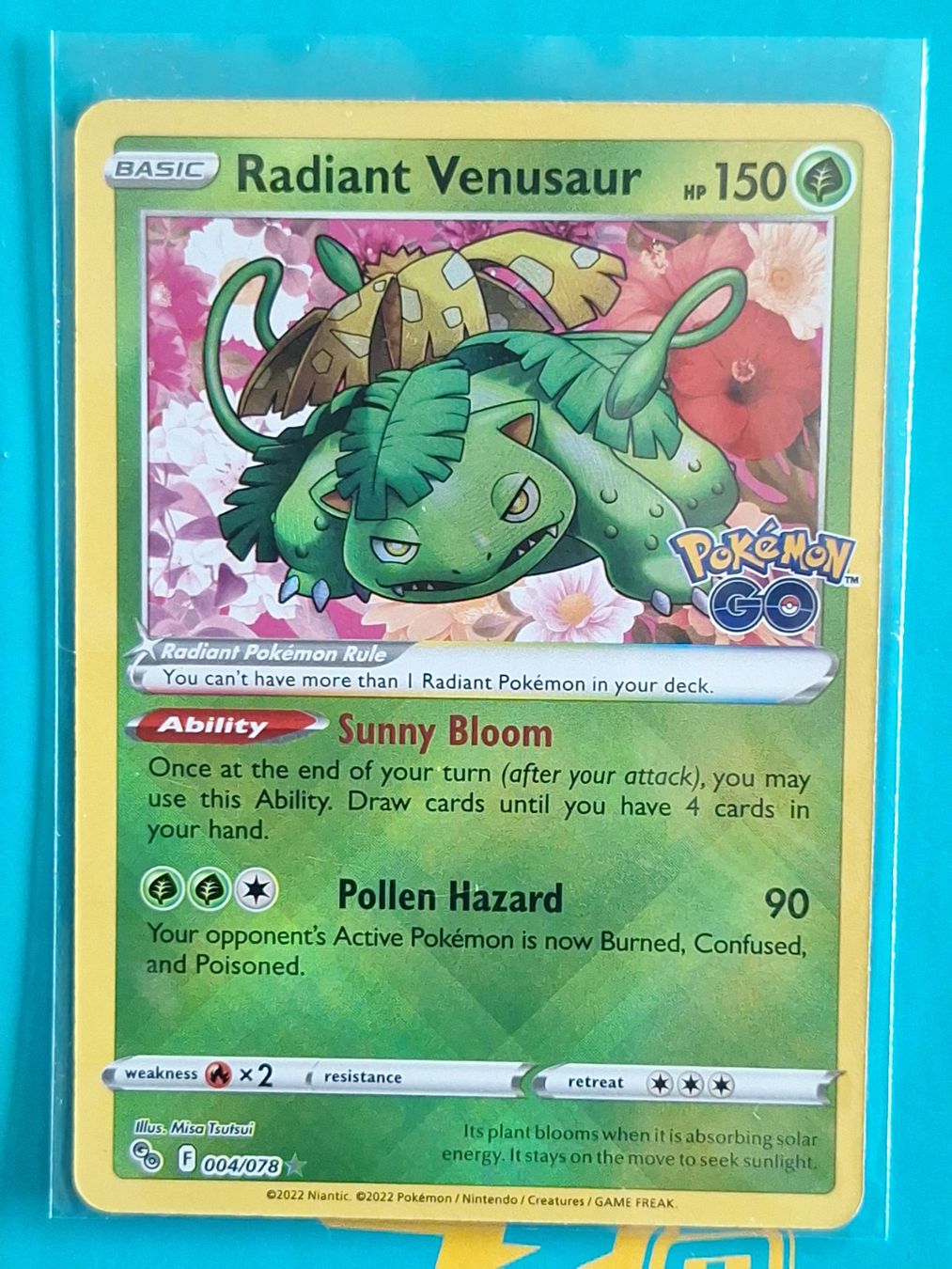 Pokémon Carte collezionabili: Radiant Venusaur – Usato da Altstätten SG venduto da GGsGameshop