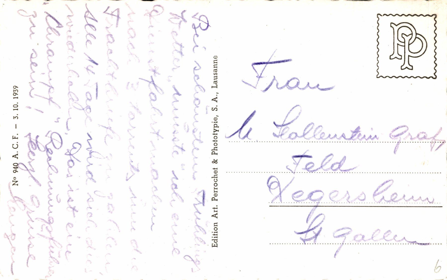 Cartoline postali: Trois Torrents – Usato da Bronschhofen venduto da Astore 1