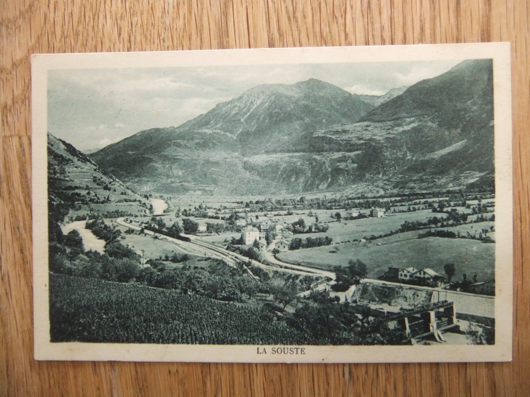 Cartoline postali: la Souste Susten 24.5.1929 – Usato da St. Niklaus VS venduto da wunschlos54