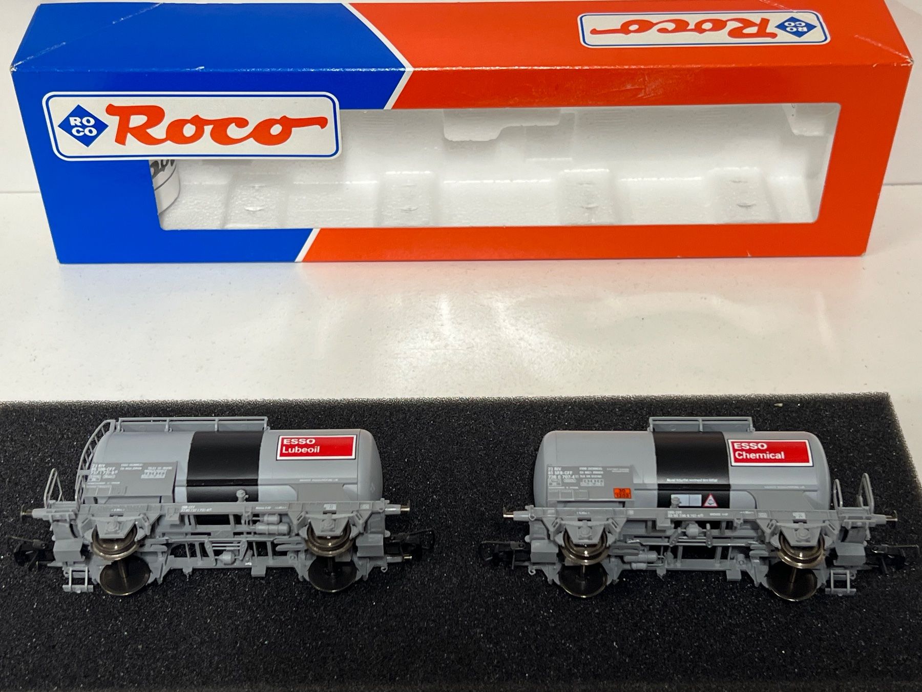 Roco Modellini di ferrovie: Roco 44113  ESSO  SBB H0 DC – Usato da Geroldswil venduto da TopTrain54 7