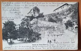 Partie du Vieux - Sion 1905