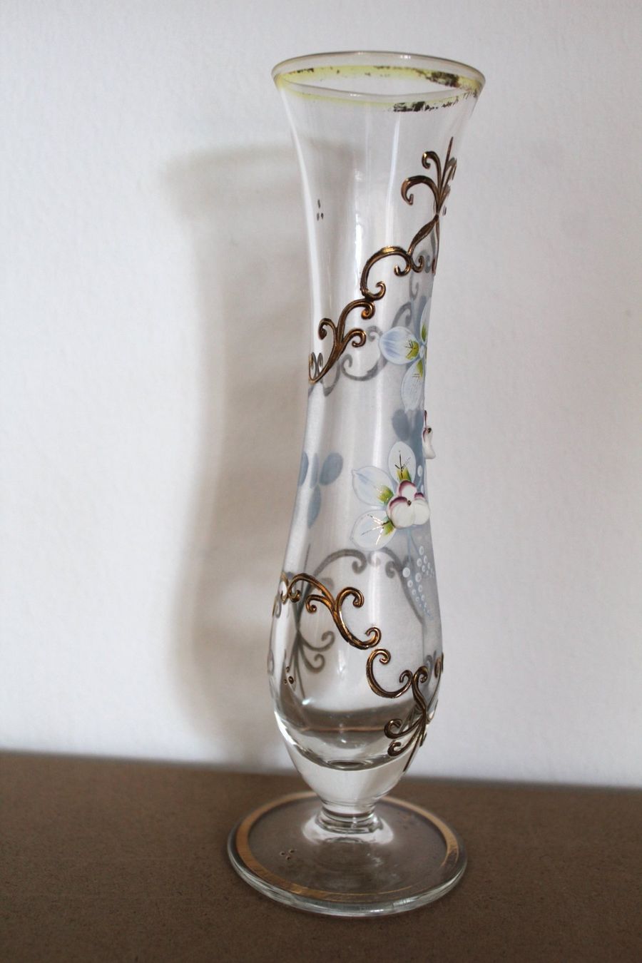 Vasen & Gefässe: Alte Mundgeblasene Glas Vase, – Gebraucht aus Locarno von fripui 3