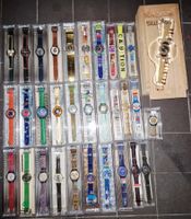 Swatch Uhren Sammlung