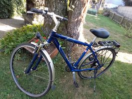 Ozeanblaues Swiss Made Tigra City Bike, sehr wenig gebraucht