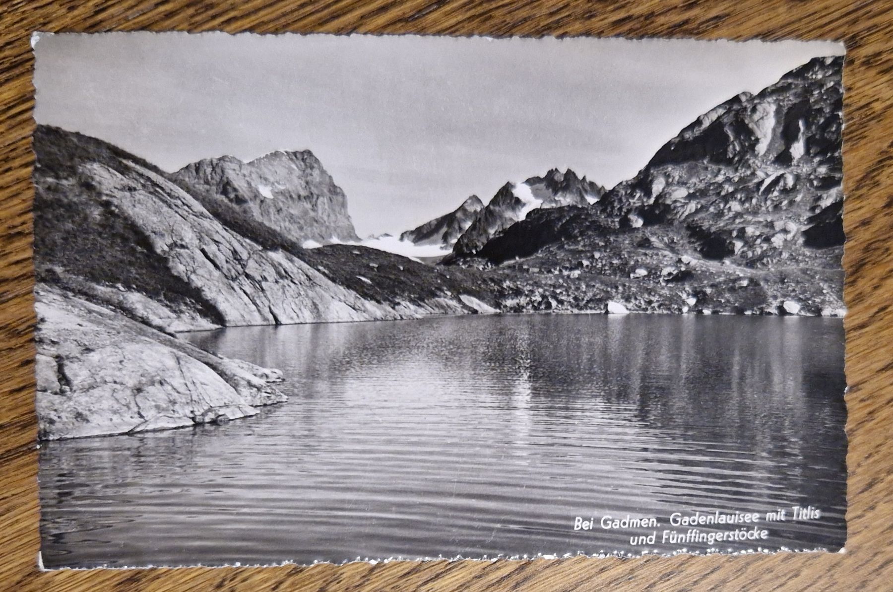 Cartoline postali: Gadenlauisee mit Titlis 1944 – Usato da Ebikon venduto da Donar50