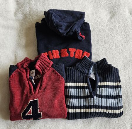 3 Stk Jungs-Pulli Gr. 110