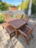 IKEA ÄPPLARÖ Gartensitzgruppe aus Massivholz