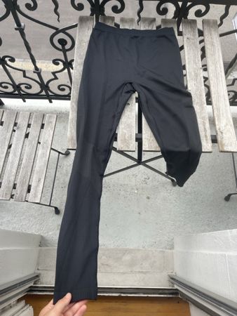 Lange Thermos Unterhose/Funktionshose, schwarz, Grösse S