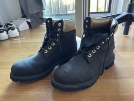Timberland Schwarz/Gold US 10.5