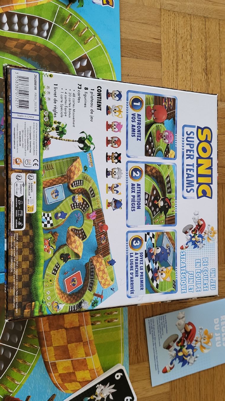 Spiele: SONIC Super Teams / Brettspiel Kompl.! – Neu (gemäss Beschreibung) aus Biel/Bienne von Retrohr 5